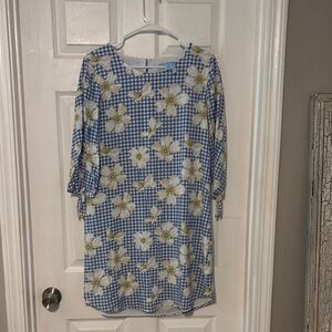 Draper James Checkered Magnolia Shift Dress. Perfect for Spring!